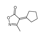 5(4H)-Isoxazolone,4-cyclopentylidene-3-methyl-(9CI) picture