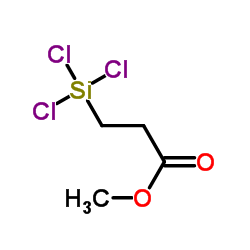 2-Carbomethoxyethyltrichlorosilane Structure