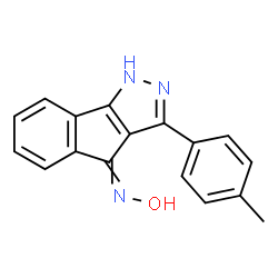 4-(HYDROXYIMINO)-3-(4-METHYLPHENYL)INDENO[2,3-D]PYRAZOLE picture