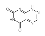 Pyrimido[5,4-e]-1,2,4-triazine-5,7(6H,8H)-dione structure