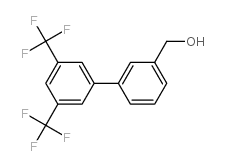 [3',5'-DI-(TRIFLUOROMETHYL)-BIPHENYL-3-YL]-METHANOL structure