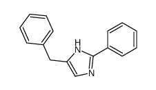 2-PHENYL-4-BENZYLIMIDAZOLE Structure