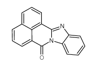 苯并咪唑并[2,1-A]苯并[D,E]异奎千酮-7-酮结构式