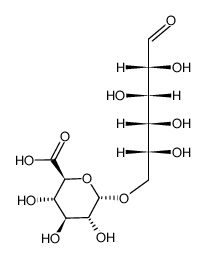 α-D-GlcpA-(1->6)-D-Glc Structure