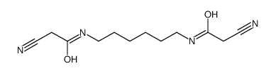 2-cyano-N-[6-[(2-cyanoacetyl)amino]hexyl]acetamide结构式