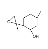 (1R,2R,5R)-5-methyl-2-(2-methyloxiran-2-yl)cyclohexan-1-ol结构式