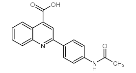 2-[4-(ACETYLAMINO)PHENYL]QUINOLINE-4-CARBOXYLIC ACID picture