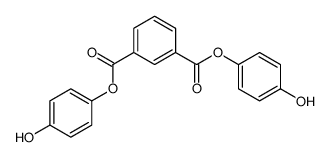 bis(4-hydroxyphenyl) benzene-1,3-dicarboxylate Structure