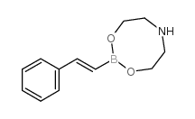 BETA-STYRYLBORONIC ACID DIETHANOLAMINE ESTER structure