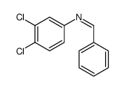 N-(3,4-dichlorophenyl)-1-phenylmethanimine Structure