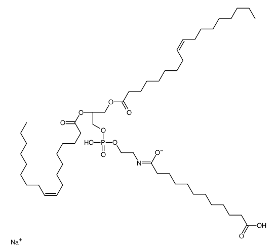 1,2-二油酰基-sn-甘油-3-磷酸乙醇胺-N-(十二烷基)(钠盐)图片