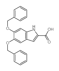 5,6-bis(phenylmethoxy)-1H-indole-2-carboxylic acid picture