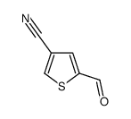 5-Formyl-3-thiophenecarbonitrile Structure