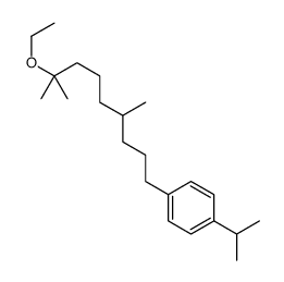 1-(8-ethoxy-4,8-dimethylnonyl)-4-propan-2-ylbenzene Structure