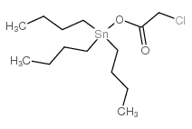 Acetic acid, 2-chloro-,tributylstannyl ester structure