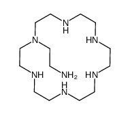 2-(1,4,7,10,13,16-hexazacyclooctadec-1-yl)ethanamine结构式