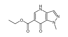 1-METHYL-7-OXO-4,7-DIHYDRO-1H-PYRAZOLO[4,3-B]PYRIDINE-6-CARBOXYLIC ACID ETHYL ESTER Structure