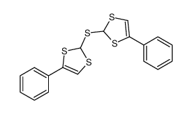 4-phenyl-2-[(4-phenyl-1,3-dithiol-2-yl)sulfanyl]-1,3-dithiole Structure