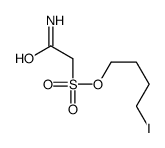 4-iodobutyl 2-amino-2-oxoethanesulfonate结构式