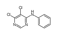 5,6-dichloro-N-phenylpyrimidin-4-amine结构式