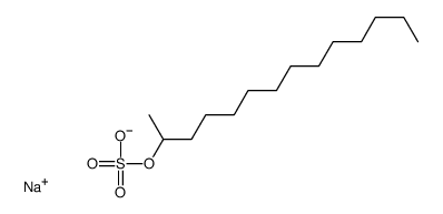 sodium,tetradecan-2-yl sulfate结构式