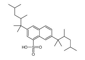 3,7-bis(2,3,5-trimethylhexan-2-yl)naphthalene-1-sulfonic acid Structure