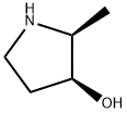 (2S,3S)-2-甲基吡咯烷-3-醇结构式