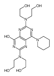 4-Despiperidinyl-4-hydroxy Dipyridamole Structure