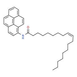 (Z)-N-pyren-1-yl-9-octadecenamide Structure