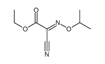 ethyl 2-cyano-2-propan-2-yloxyiminoacetate Structure