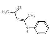 3-Penten-2-one,4-(phenylamino)-结构式