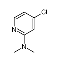 4-氯-N,N-二甲基吡啶-2-胺结构式