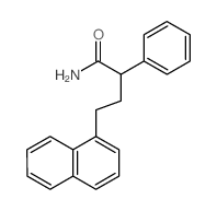 4-naphthalen-1-yl-2-phenyl-butanamide结构式