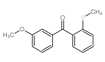 3-METHOXY-2'-METHYLTHIOBENZOPHENONE picture