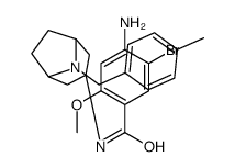 4-amino-5-bromo-2-methoxy-N-[8-[(4-methylphenyl)methyl]-8-azabicyclo[3 .2.1]oct-3-yl]benzamide结构式