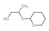 (2S)-2-((TETRAHYDRO-2H-PYRAN-2-YL)OXY)PROPAN-1-OL structure