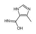 5-methyl-1H-imidazole-4-carboxamide结构式