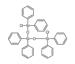 bis[[chloro(diphenyl)silyl]oxy]-diphenylsilane Structure