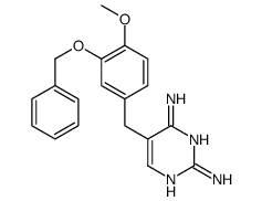 5-[[4-Methoxy-3-(phenylmethoxy)phenyl]methyl]-2,4-pyrimidinediamine picture