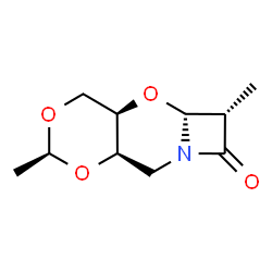 7H-Azeto[2,1-b]-1,3-dioxino[4,5-e][1,3]oxazin-7-one,hexahydro-2,6-dimethyl-,(2S,4aR,5aR,6S,9aR)-(9CI) picture