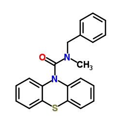 N-Benzyl-N-methyl-10H-phenothiazine-10-carboxamide Structure