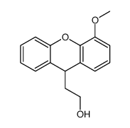 2-(4-methoxy-9H-xanthen-9-yl)ethanol结构式