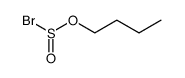 bromosulfurous acid butyl ester Structure