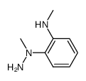 Hydrazine,1-methyl-1-(o-methylaminophenyl)- (4CI)结构式