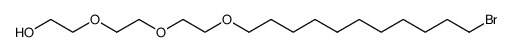 11-(bromoundecyl)triethylene glycol Structure