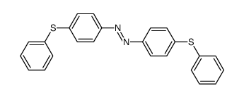 bis-(4-phenylsulfanyl-phenyl)-diazene Structure