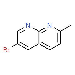 1,8-Naphthyridine,6-bromo-2-methyl- Structure