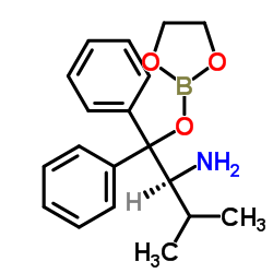 (S)-1-((1,3,2-DIOXABOROLAN-2-YL)OXY)-3-METHYL-1,1-DIPHENYLBUTAN-2-AMINE picture