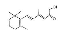 1-(β-Ionolydene)-3-chloroacetone结构式