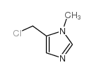 5-(CHLOROMETHYL)-1-METHYL-1H-IMIDAZOLE structure